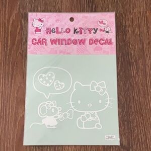Hello Kitty car window decal (2013)